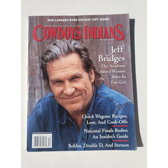 Bundle Of 3 Cowboys & Indians Magazines Featuring Jeff Bridges 2003, 2010 & 2017 - Picture 9 of 16